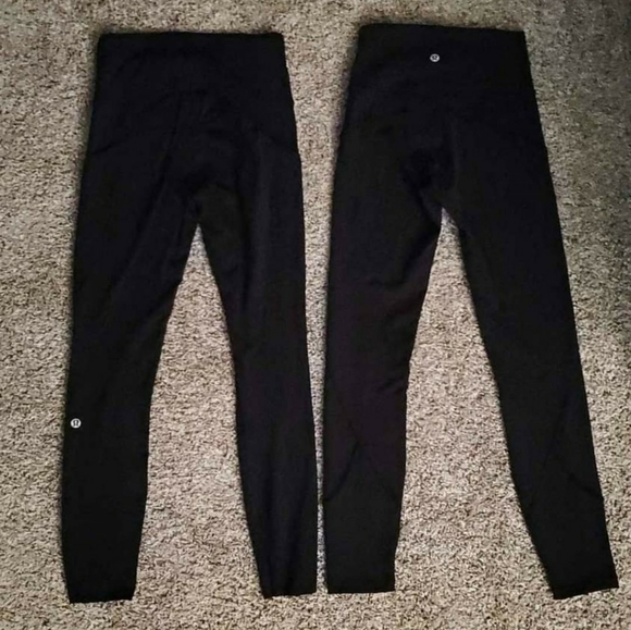 SOLD!! Fast and Free Lululemon Leggings Size 2 - Picture 1 of 4